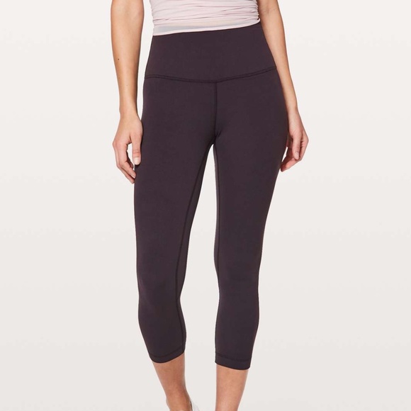 Lululemon Align Crop *21" Deep Phantom Sz 8❤️ - Picture 1 of 8